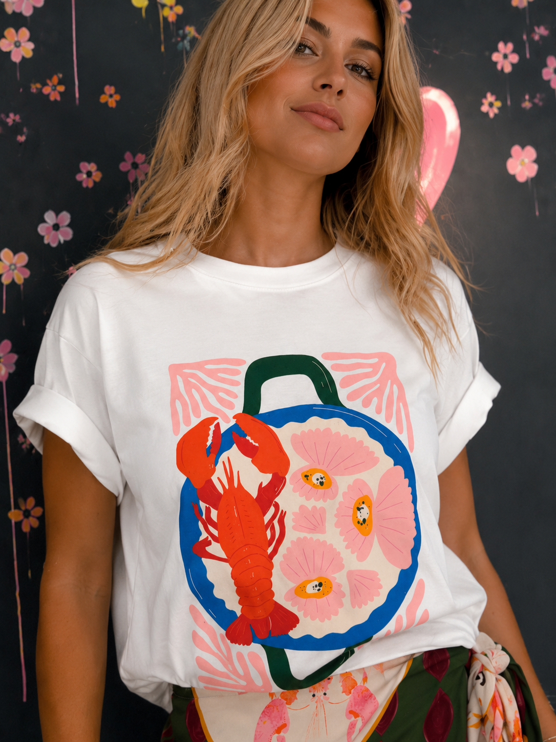 T-shirt "aragosta"