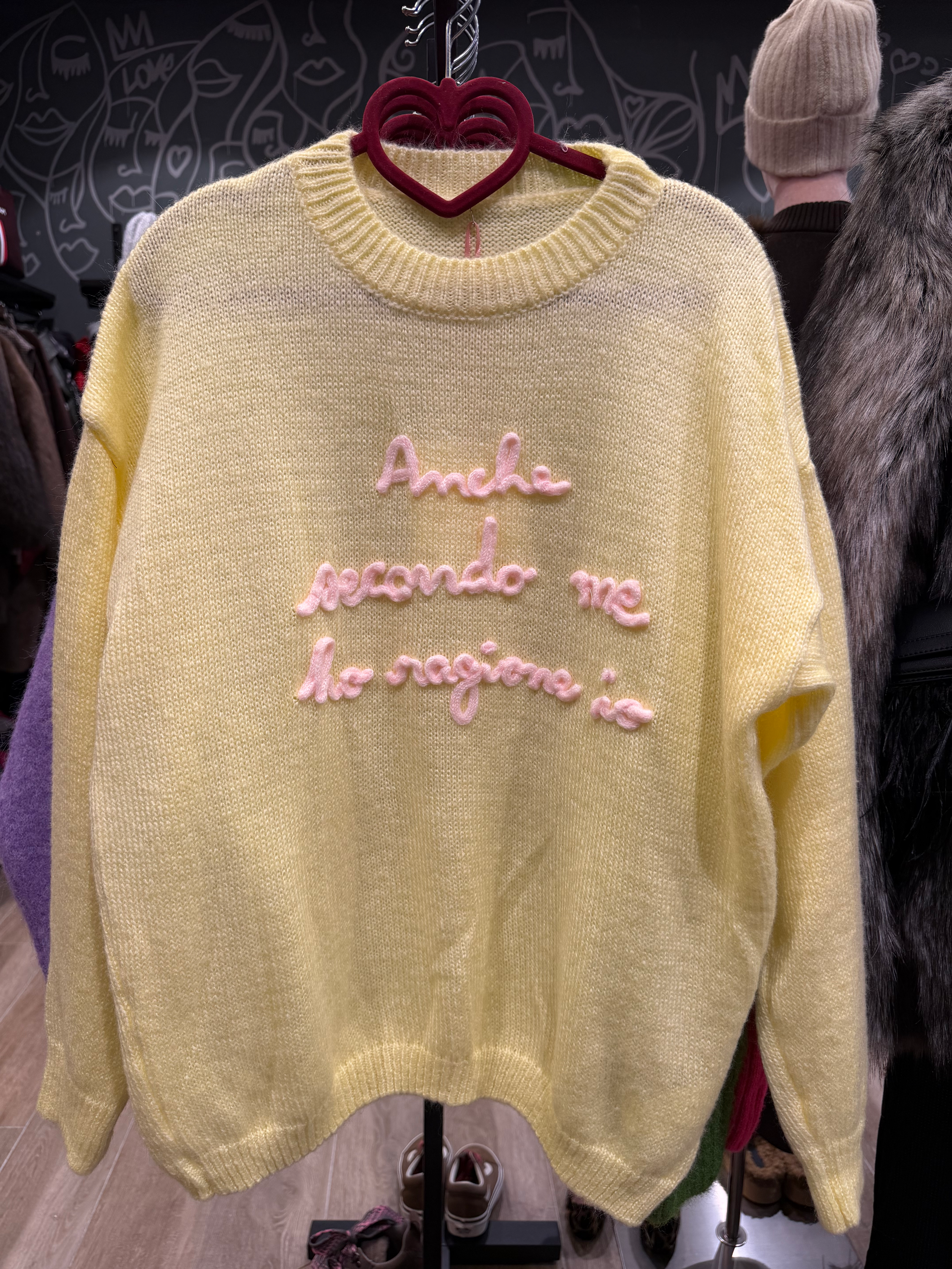 Maglione "Anche secondo me ho ragione io"