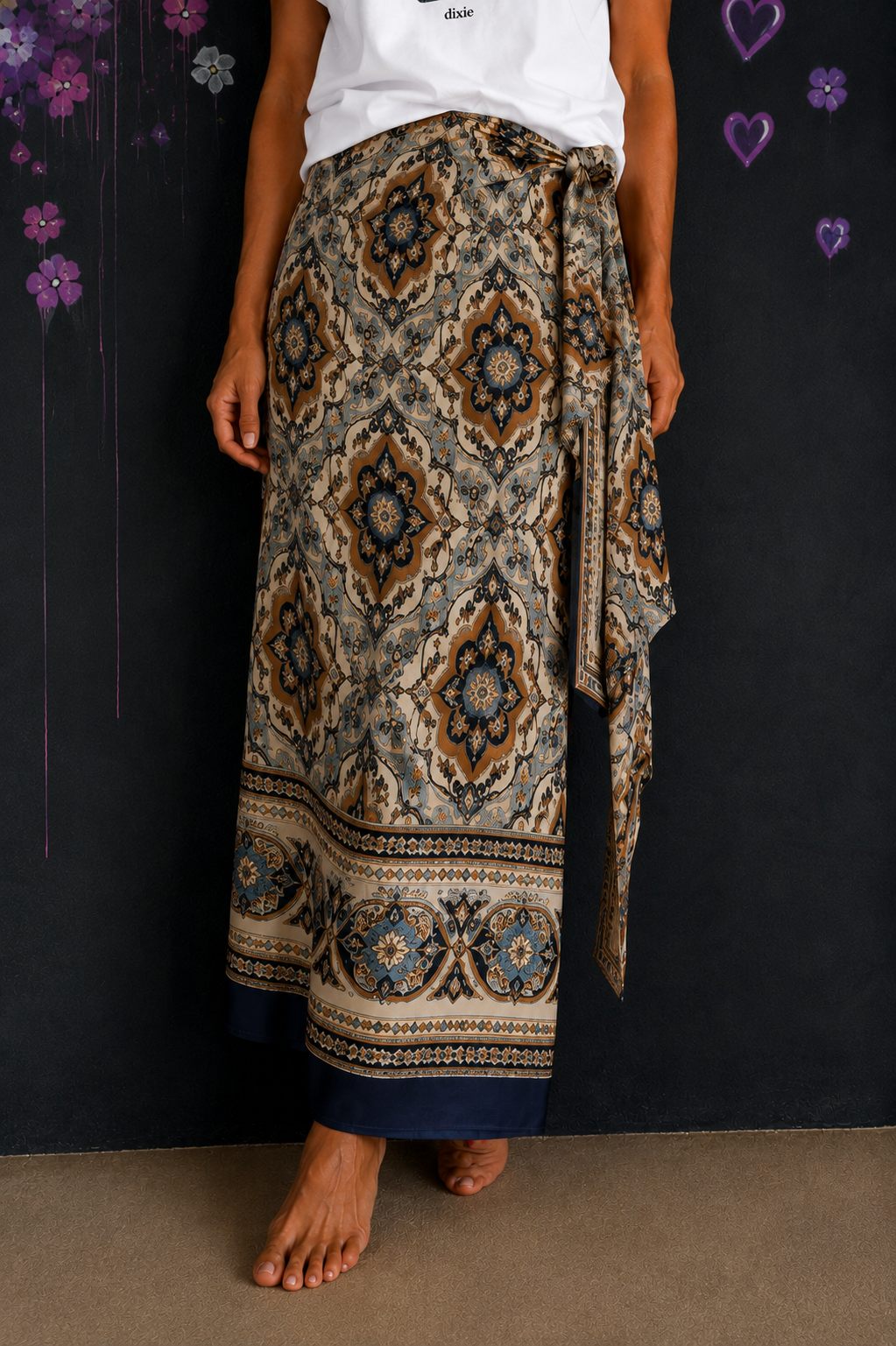 Gonna pareo boho mosaic