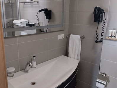 Apartment bathroom, Bour, Luxembourg