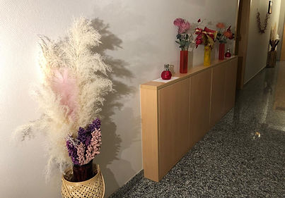 hotel hallway, Bour, Luxembourg