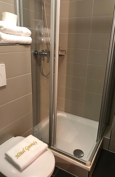 Apartment bathroom, Bour, Luxembourg