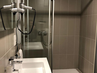 Apartment bathroom, Bour, Luxembourg
