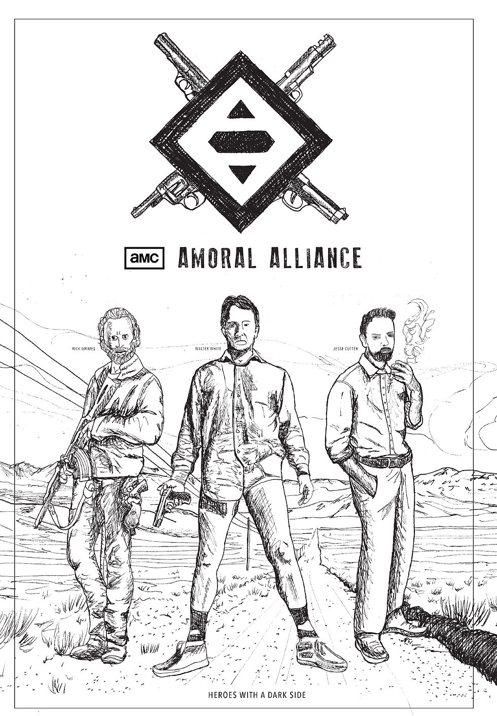 Amoral Alliance poster portrait