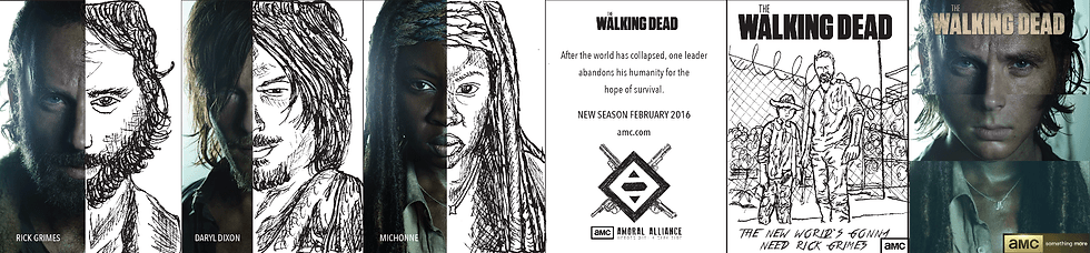 The Walking Dead comic strip