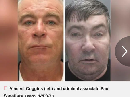 EncroChat messages reveal Huyton Firm had 'help of corrupt police insider' nicknamed 'piggy' Vincent Coggins and his criminal gang were finally brought to justice following the 2020 hack