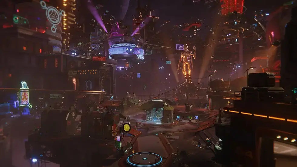 It's never a good sign when you see a giant golden statue of your enemy.