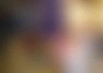 Audience members taking photos with our instrument cut-outs