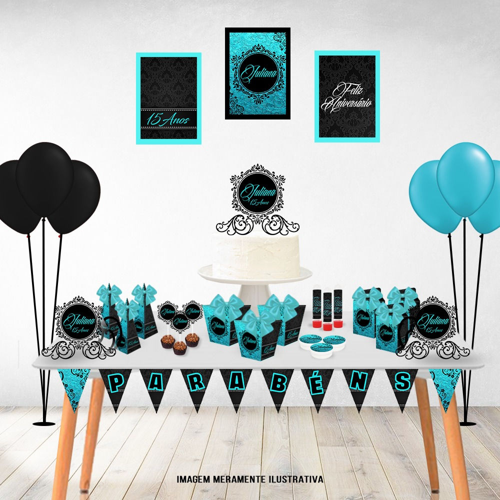 Pack Completo Celebre en Casa 15 años