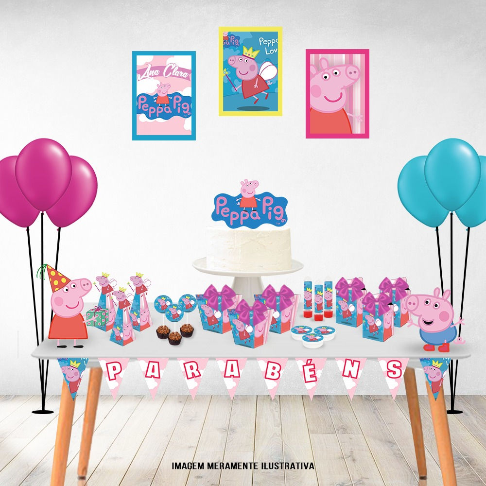 Pack Completo Celebre en Casa Peppa Pig