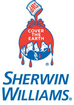 Sherwin-Williams logo representing their partnership with ASE Safety for comprehensive electrical and mechanical safety consulting, compliance, and training services.