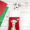 Thumbnail: jouet en forme de lévrier italien dans un bas de Noel avec un lévrier italien sur le dessus
