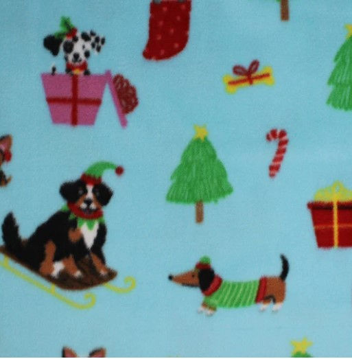 Thumbnail: Christmas Fleece pajamas for IGGY, WHIPPET, GREYHOUND 