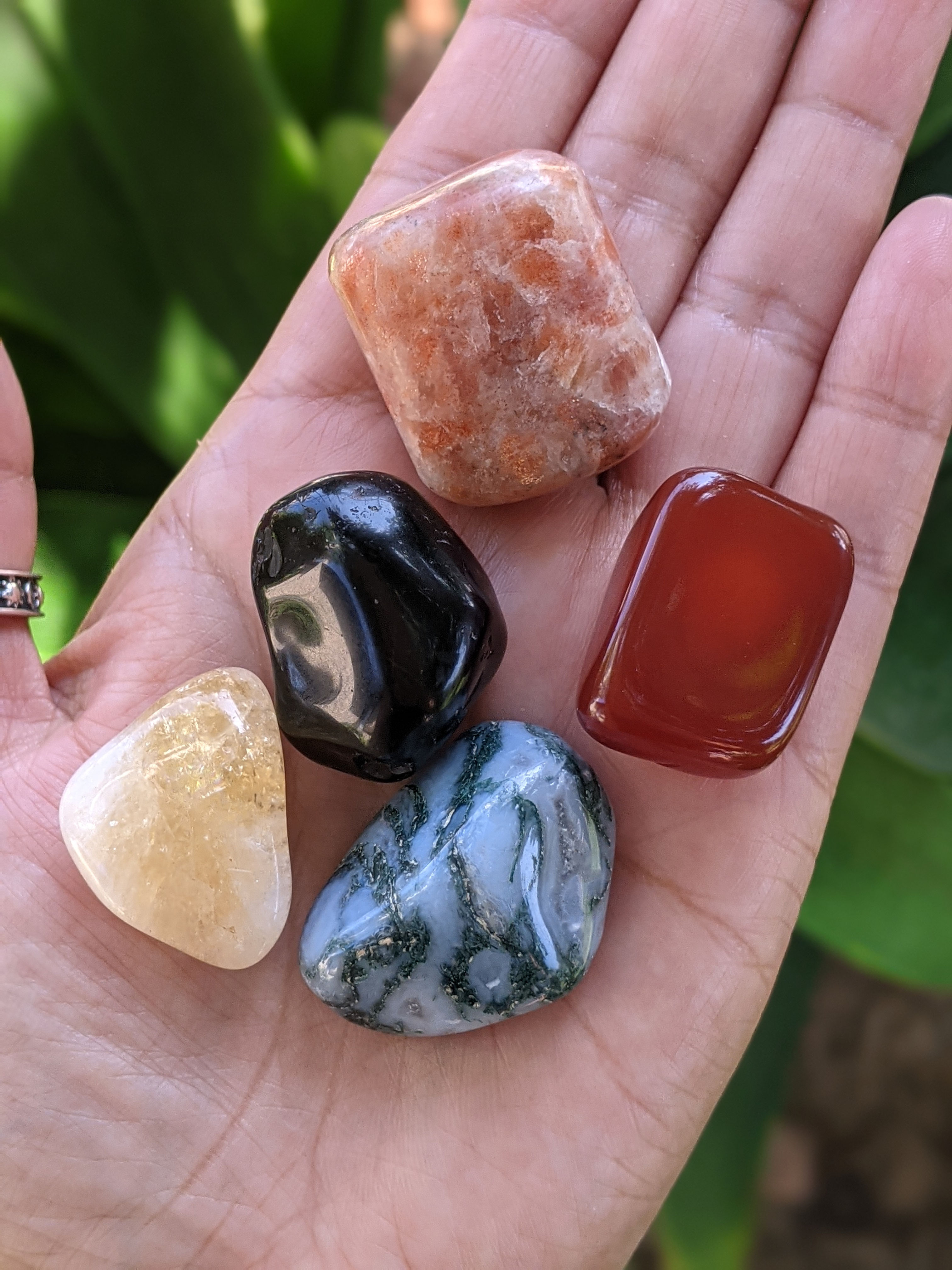 Mabon - Autumn Equinox Crystal Pouch 