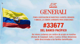 Compañías de Seguros Ecuatorianas se solidarizan con las familias afectadas