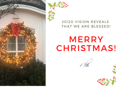 A CLEAR VISION DURING FOGGY TIMES
