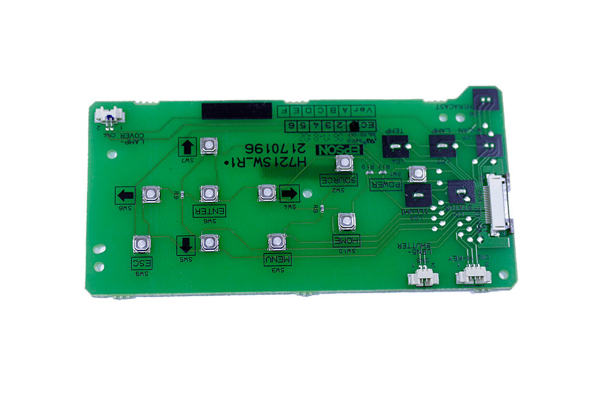 Placa teclado para projetor Epson w29 w42 s31 170002