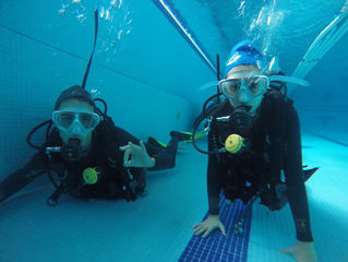 Bautismo de buceo en Parla