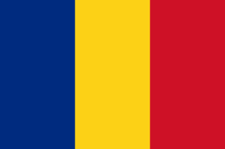 a three striped flag of blue, yellow and red