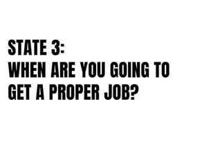 The Seven States of a Working Class Professional's Life
