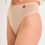 Küçük resim: Yüksek Bel Brazilian Bej Pamuklu Külot