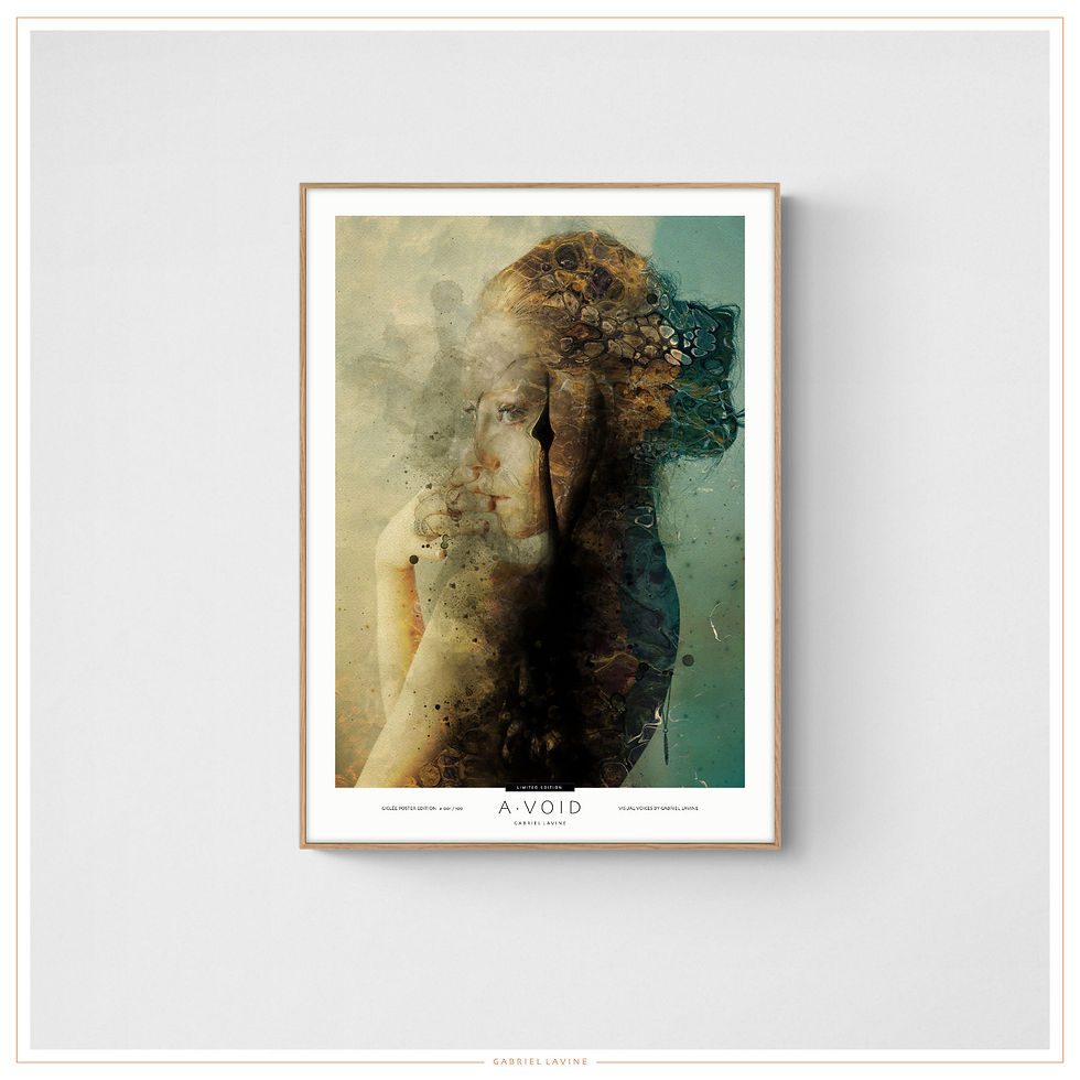 "A·Void" · Limited Edition Poster