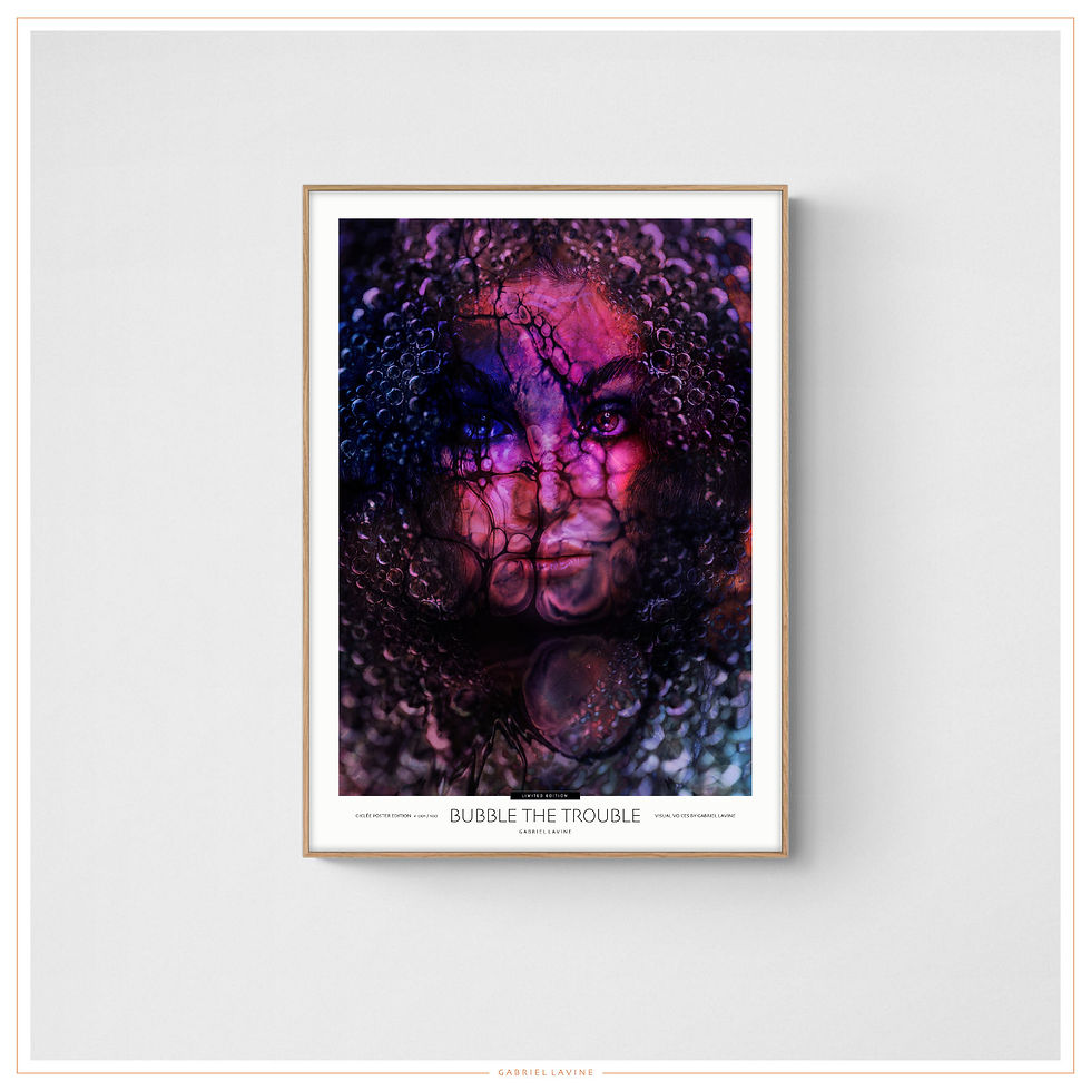 "Bubble the Trouble" · Limited Edition Poster