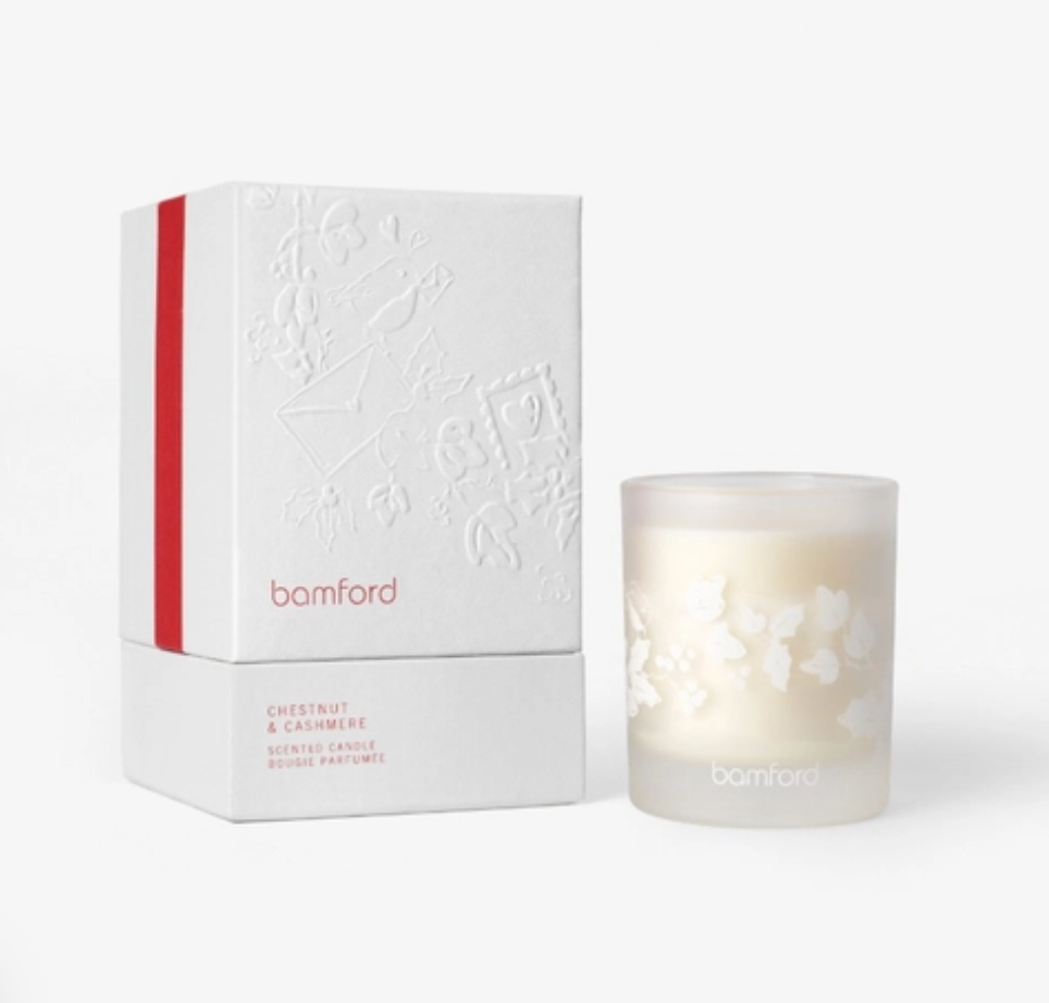 CHESTNUT & CASHMERE CHRISTMAS CANDLE 150G