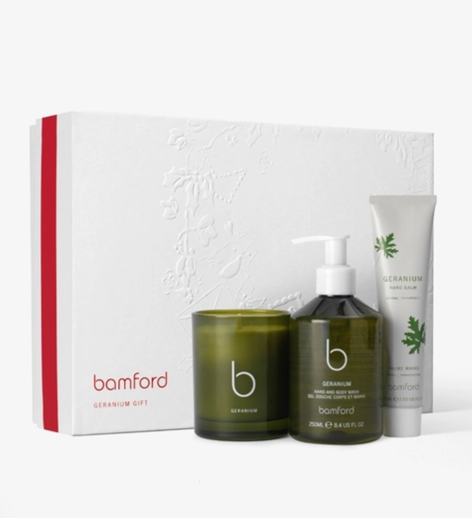 GERANIUM FAVOURITES CHRISTMAS GIFT SET