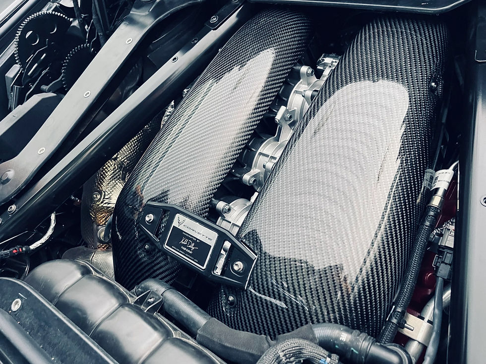 Thumbnail: Engine Cover Carbon Fiber for Corvette Z06 C8 2023–2026