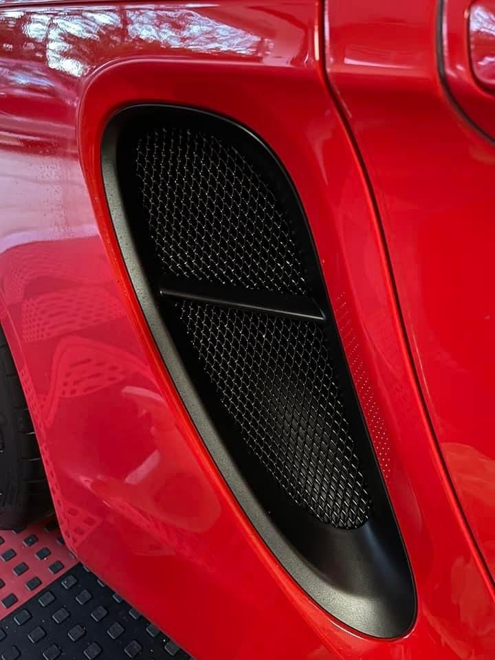 Thumbnail: Porsche 981 Cayman and Boxster Side Intake Mesh Grilles