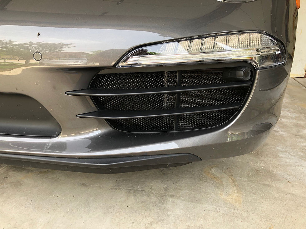 Thumbnail: Porsche 991 911 radiator grille installed