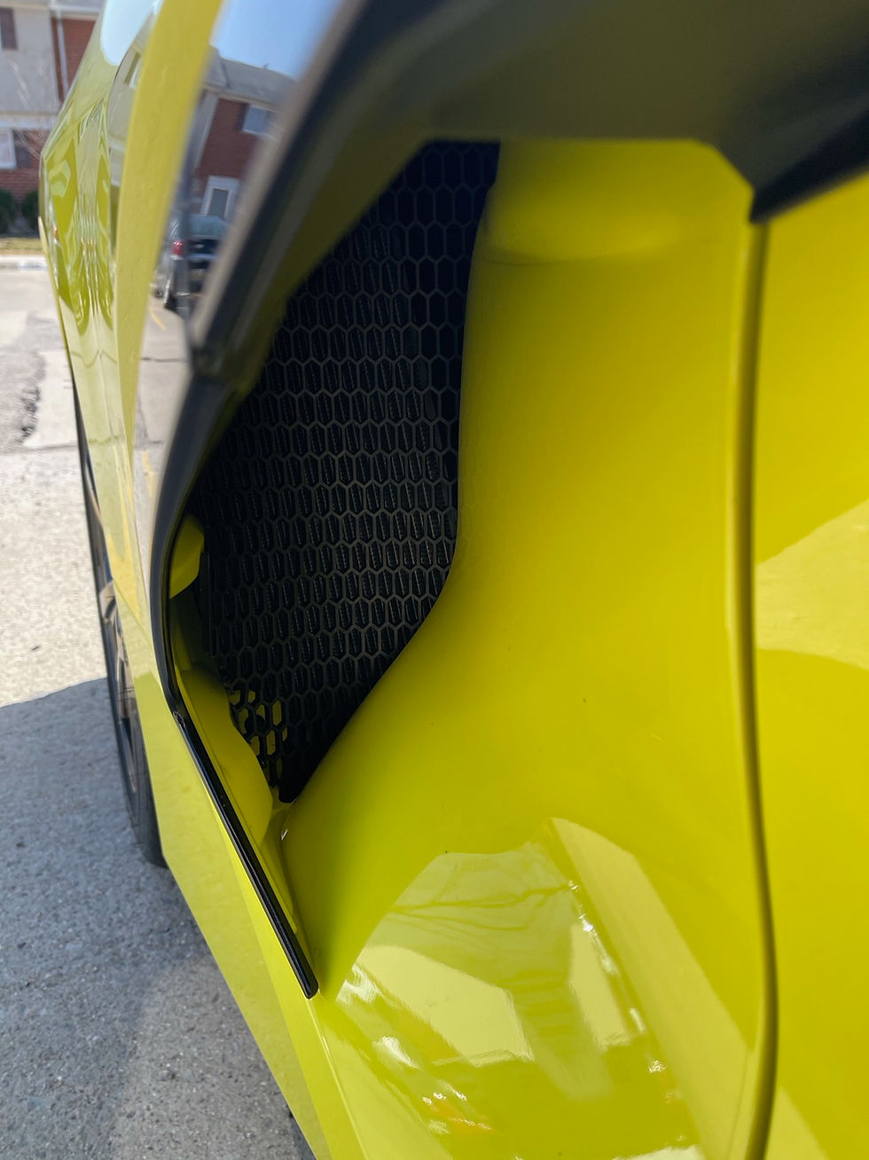Thumbnail: Grille mesh hexagon for C8 Stingray