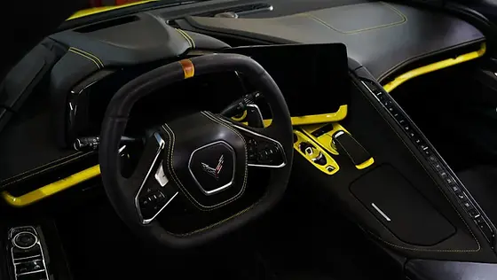 Z06, E-Ray & Stingray C8 Corvette (2020-2025) Interior Dash