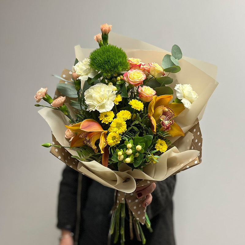 Miniatura: Bukiet kwiató cytryn