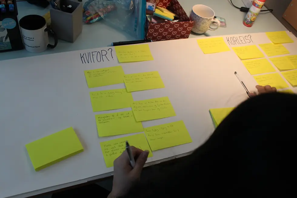 Kartlegging av mål med workshop