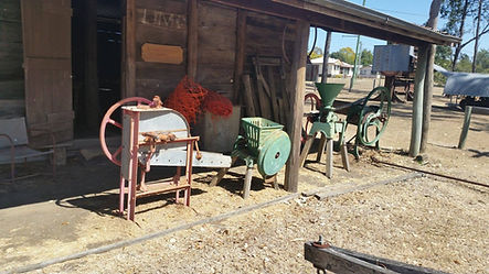 Some of the displays found at Monto History Centre