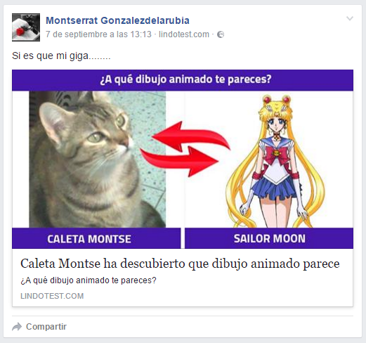 Montserrat González de la Rubia Saavedra y sus múltiples perfiles falsos en Facebook