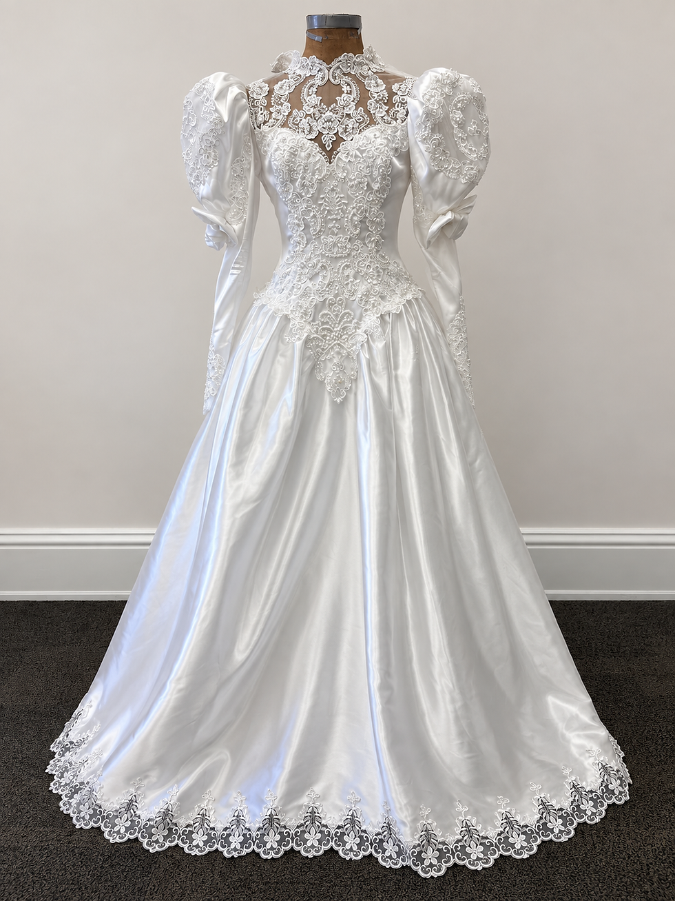 Can a Vintage Wedding Dress Be Modernized Without Losing Its Original Details?