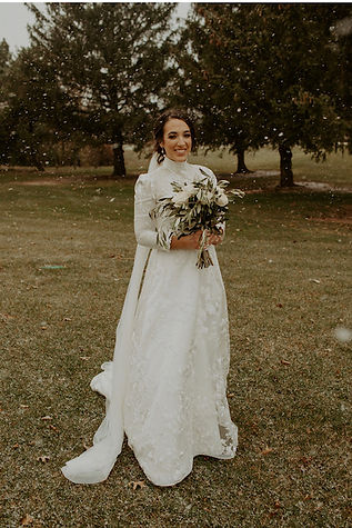 Custom Design Lace Gown