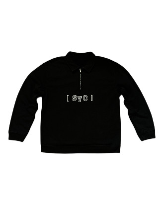 simplycomplicated half zip sweatshirt【2】 lot.86014 LOOP WHEEL” HIGHNECK HALF ZIP SWEATSHIRT
