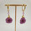 Miniature : Boucles d'oreilles "fleur" faits main