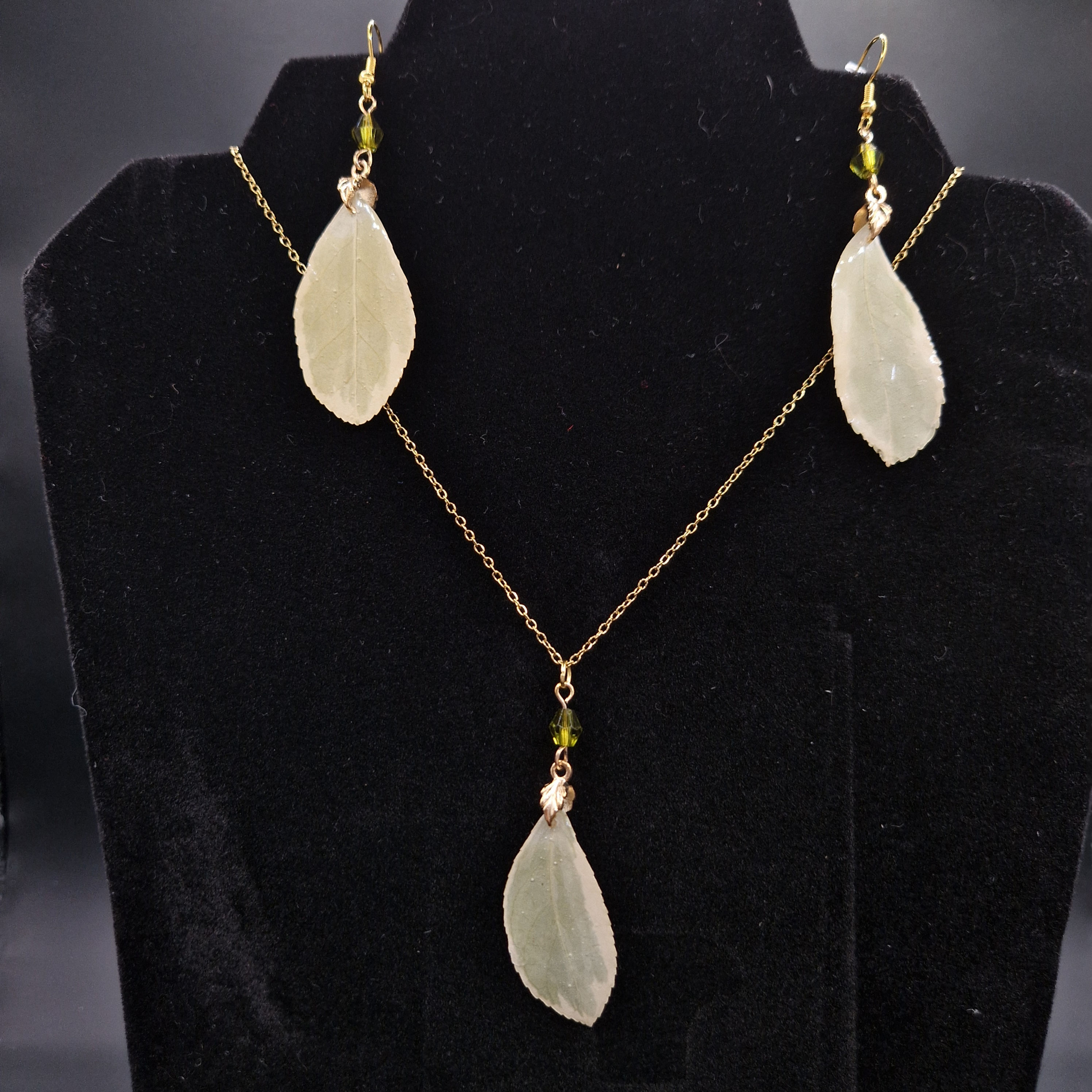 Set Bijoux "fleur" faits main