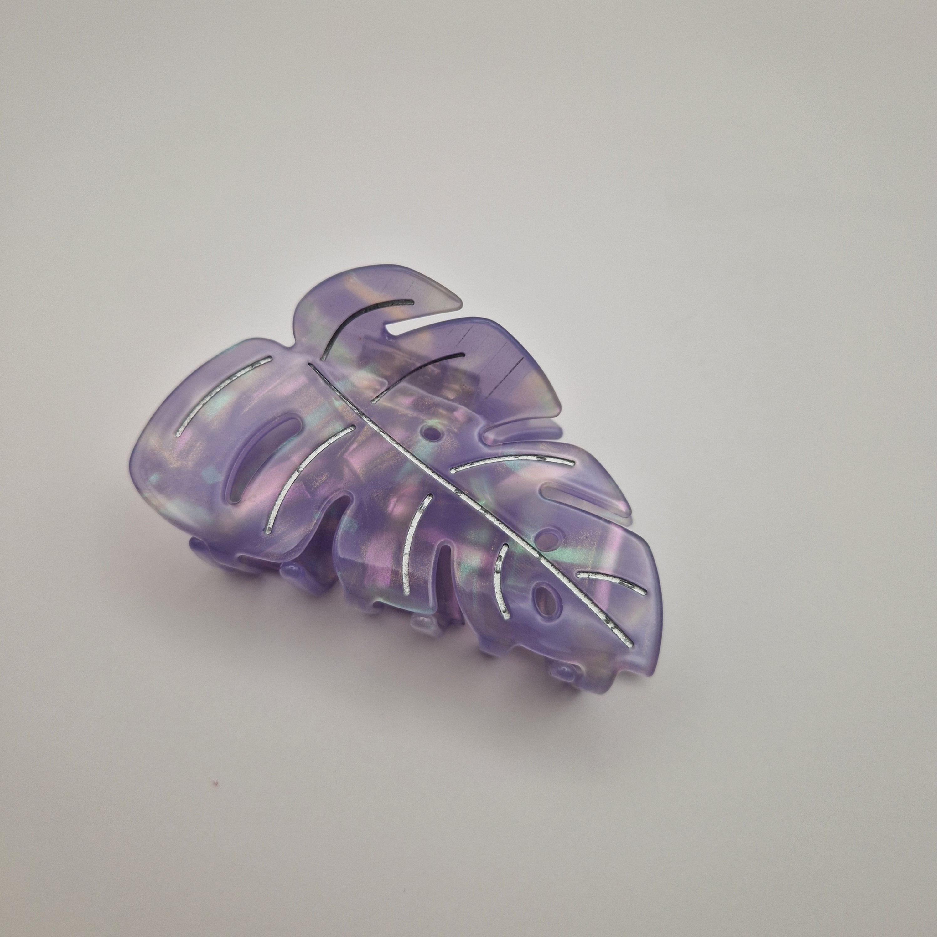 Pince à cheveux "Monstera"