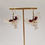 Miniature : Boucles d'oreilles "orchidee" faits main