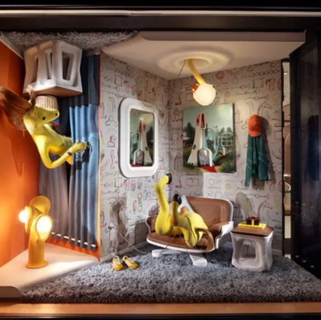 Jeremy Olson's Dream Logic World for Hermès