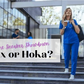 Jersey Shore Style Sneaker Showdown Flux or Hoka sneaker