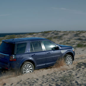 Take to the Beach in a Land Rover LR2