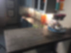 Concrete topped table