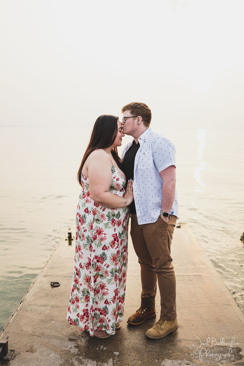 Sunset Beach Engagement Session in St. Catharines Niagara